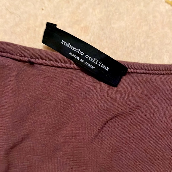 Men’s Brown Roberto Collina Pocketed T-Shirt | Medium | EUR SZ 50 | NWOT | - Picture 2 of 6